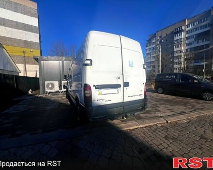 Белый Опель Movano, объемом двигателя 25 л и пробегом 500 тыс. км за 5650 $, фото 2 на Automoto.ua