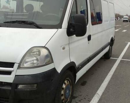 Белый Опель Movano, объемом двигателя 2.5 л и пробегом 521 тыс. км за 8800 $, фото 6 на Automoto.ua