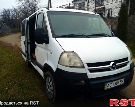 Белый Опель Movano, объемом двигателя 2.5 л и пробегом 358 тыс. км за 4999 $, фото 7 на Automoto.ua