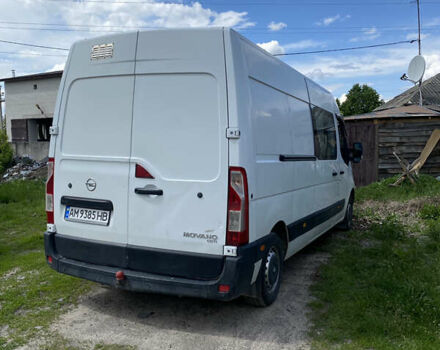 Белый Опель Movano, объемом двигателя 2.3 л и пробегом 260 тыс. км за 16500 $, фото 2 на Automoto.ua
