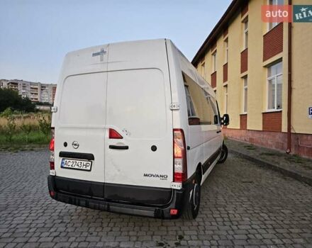Белый Опель Movano, объемом двигателя 2.3 л и пробегом 455 тыс. км за 16500 $, фото 15 на Automoto.ua