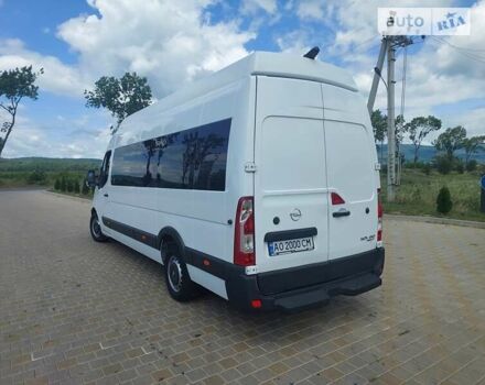 Белый Опель Movano, объемом двигателя 2.3 л и пробегом 210 тыс. км за 34500 $, фото 6 на Automoto.ua