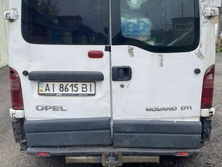 Белый Опель Movano, объемом двигателя 2.8 л и пробегом 270 тыс. км за 3300 $, фото 1 на Automoto.ua