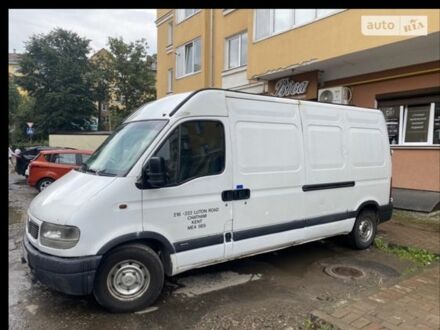 Білий Опель Movano, об'ємом двигуна 2.5 л та пробігом 100 тис. км за 3600 $, фото 1 на Automoto.ua