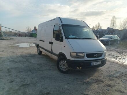 Белый Опель Movano, объемом двигателя 2.8 л и пробегом 400 тыс. км за 3200 $, фото 1 на Automoto.ua