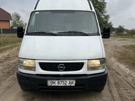 Білий Опель Movano, об'ємом двигуна 2.5 л та пробігом 4 тис. км за 3500 $, фото 1 на Automoto.ua