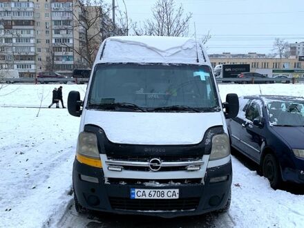 Білий Опель Movano, об'ємом двигуна 2.5 л та пробігом 482 тис. км за 6200 $, фото 1 на Automoto.ua