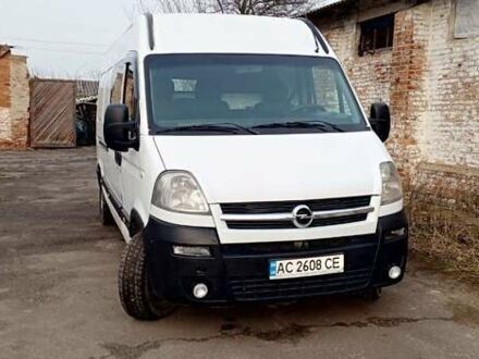 Белый Опель Movano, объемом двигателя 2.5 л и пробегом 600 тыс. км за 5900 $, фото 1 на Automoto.ua