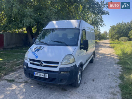 Опель Movano 2004 у Ахтырке на Automoto.ua Білий Опель Movano, об'ємом двигуна 2.5 л та пробігом 398 тис. км за 7200 $, фото 1 на Automoto.ua