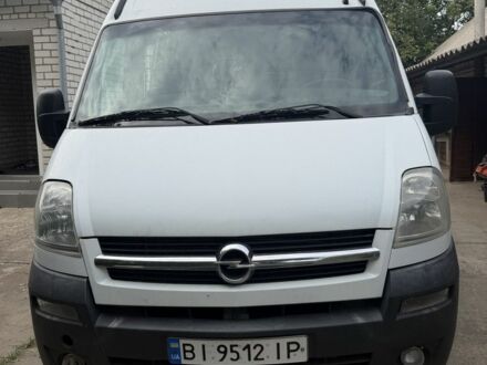 Белый Опель Movano, объемом двигателя 2.5 л и пробегом 512 тыс. км за 5820 $, фото 1 на Automoto.ua
