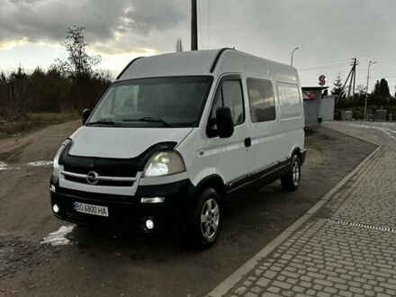Опель Movano 2006 у Тернополі на Automoto.ua Білий Опель Movano, об'ємом двигуна 2.5 л та пробігом 385 тис. км за 6100 $, фото 1 на Automoto.ua