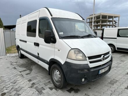 Белый Опель Movano, объемом двигателя 2.5 л и пробегом 380 тыс. км за 6500 $, фото 1 на Automoto.ua