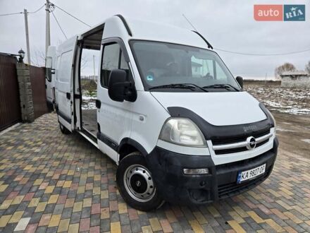 Белый Опель Movano, объемом двигателя 2.5 л и пробегом 89 тыс. км за 8700 $, фото 1 на Automoto.ua
