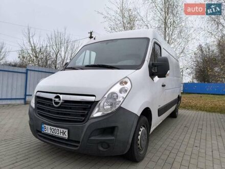 Белый Опель Movano, объемом двигателя 2.3 л и пробегом 217 тыс. км за 12250 $, фото 1 на Automoto.ua