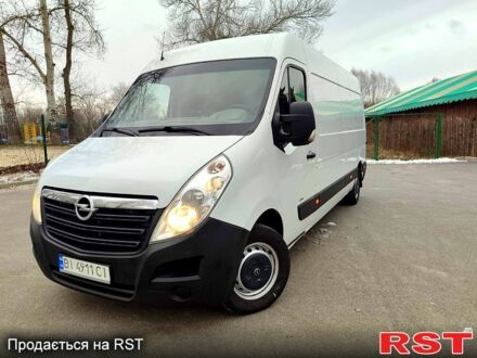 Белый Опель Movano, объемом двигателя 2.3 л и пробегом 239 тыс. км за 13500 $, фото 1 на Automoto.ua