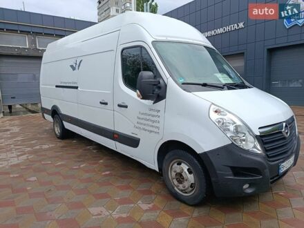 Білий Опель Movano, об'ємом двигуна 2.3 л та пробігом 487 тис. км за 12500 $, фото 1 на Automoto.ua