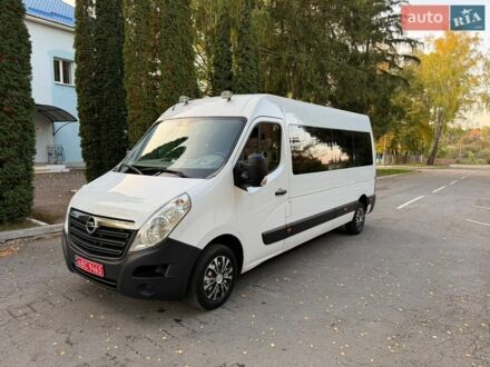 Белый Опель Movano, объемом двигателя 2.3 л и пробегом 359 тыс. км за 17950 $, фото 1 на Automoto.ua