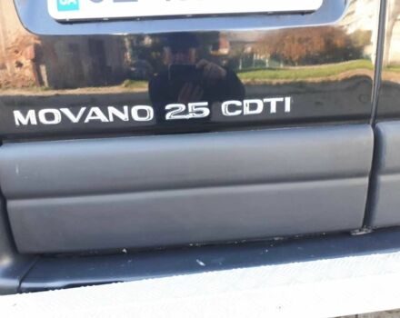 Черный Опель Movano, объемом двигателя 2.5 л и пробегом 315 тыс. км за 7900 $, фото 2 на Automoto.ua