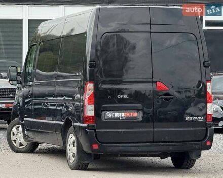 Черный Опель Movano, объемом двигателя 2.3 л и пробегом 138 тыс. км за 15500 $, фото 7 на Automoto.ua