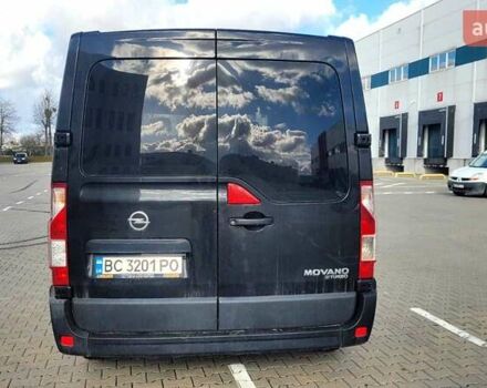 Черный Опель Movano, объемом двигателя 2.3 л и пробегом 190 тыс. км за 15500 $, фото 4 на Automoto.ua