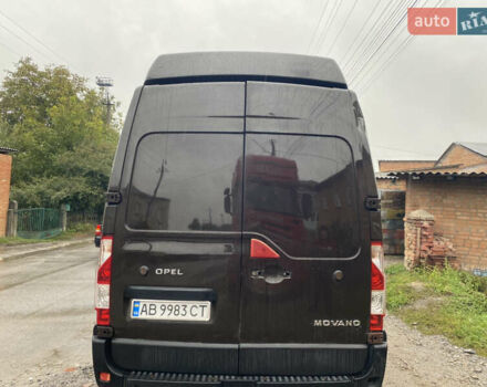 Коричневый Опель Movano, объемом двигателя 2.3 л и пробегом 270 тыс. км за 8500 $, фото 11 на Automoto.ua
