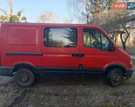 Красный Опель Movano, объемом двигателя 2.19 л и пробегом 480 тыс. км за 2900 $, фото 7 на Automoto.ua