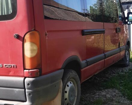 Красный Опель Movano, объемом двигателя 2.5 л и пробегом 1000 тыс. км за 5300 $, фото 1 на Automoto.ua