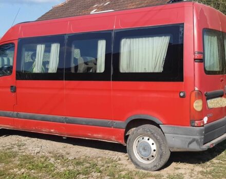 Красный Опель Movano, объемом двигателя 2.5 л и пробегом 1000 тыс. км за 5300 $, фото 2 на Automoto.ua