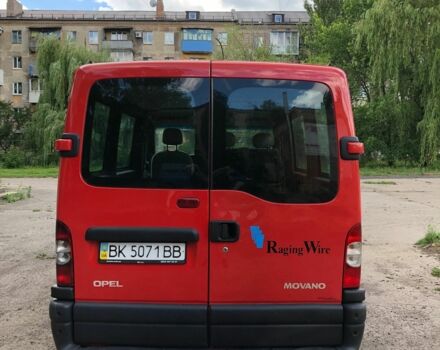 Червоний Опель Movano, об'ємом двигуна 1.9 л та пробігом 476 тис. км за 6100 $, фото 3 на Automoto.ua