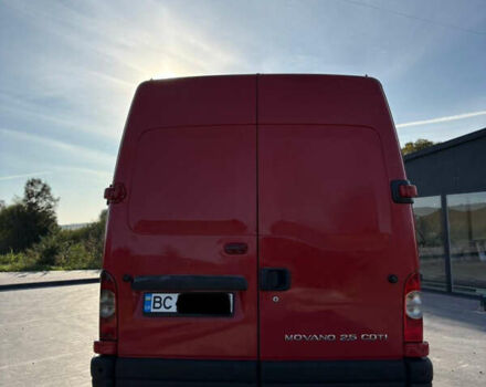 Червоний Опель Movano, об'ємом двигуна 2.46 л та пробігом 453 тис. км за 7200 $, фото 6 на Automoto.ua