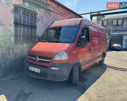 Красный Опель Movano, объемом двигателя 2.5 л и пробегом 460 тыс. км за 5400 $, фото 1 на Automoto.ua