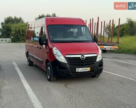 Красный Опель Movano, объемом двигателя 2.3 л и пробегом 218 тыс. км за 17500 $, фото 2 на Automoto.ua