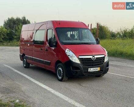 Красный Опель Movano, объемом двигателя 2.3 л и пробегом 218 тыс. км за 17500 $, фото 1 на Automoto.ua