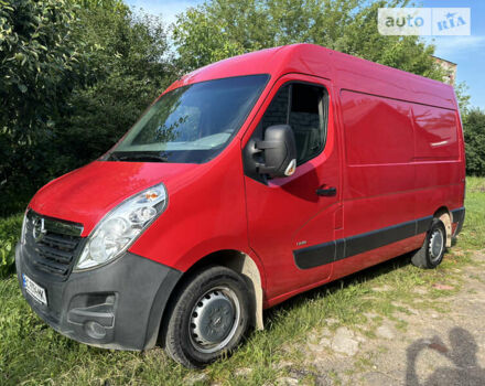 Красный Опель Movano, объемом двигателя 2.3 л и пробегом 200 тыс. км за 14500 $, фото 1 на Automoto.ua