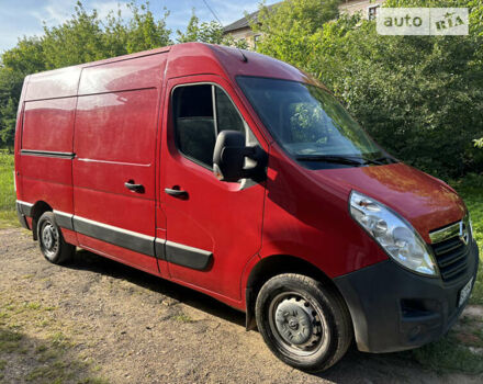 Красный Опель Movano, объемом двигателя 2.3 л и пробегом 200 тыс. км за 14500 $, фото 5 на Automoto.ua