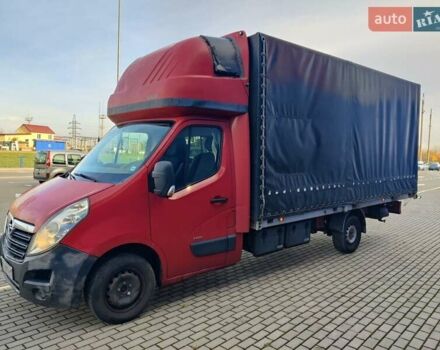 Красный Опель Movano, объемом двигателя 2.3 л и пробегом 600 тыс. км за 11900 $, фото 2 на Automoto.ua