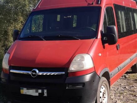 Опель Movano 2004 в Хусте на Automoto.ua Красный Опель Movano, объемом двигателя 2.5 л и пробегом 1000 тыс. км за 5300 $, фото 1 на Automoto.ua