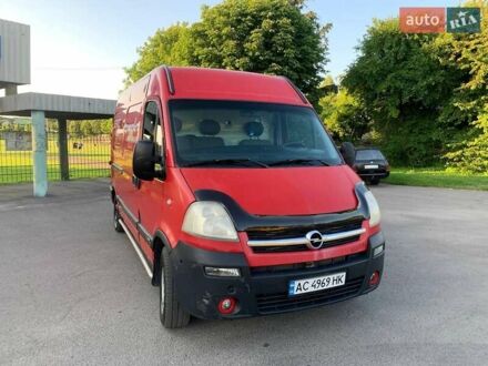 Красный Опель Movano, объемом двигателя 3 л и пробегом 550 тыс. км за 5700 $, фото 1 на Automoto.ua