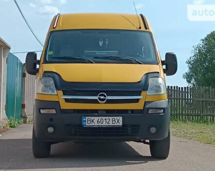 Желтый Опель Movano, объемом двигателя 2.95 л и пробегом 480 тыс. км за 5750 $, фото 7 на Automoto.ua