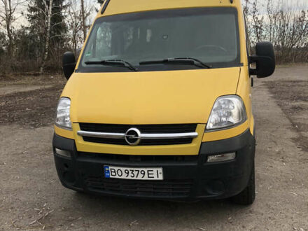 Жовтий Опель Movano, об'ємом двигуна 2.46 л та пробігом 73 тис. км за 8300 $, фото 1 на Automoto.ua