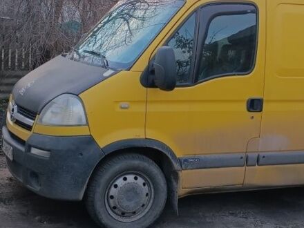 Желтый Опель Movano, объемом двигателя 3 л и пробегом 300 тыс. км за 6999 $, фото 1 на Automoto.ua