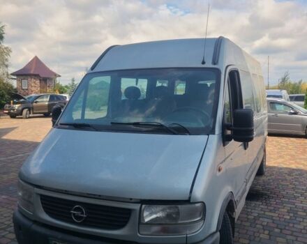 Серый Опель Movano, объемом двигателя 2.5 л и пробегом 160 тыс. км за 4250 $, фото 5 на Automoto.ua