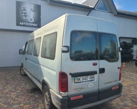 Серый Опель Movano, объемом двигателя 2.5 л и пробегом 160 тыс. км за 4250 $, фото 1 на Automoto.ua