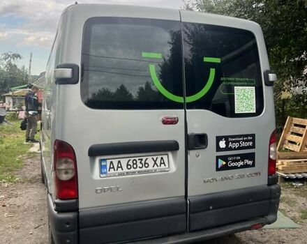 Серый Опель Movano, объемом двигателя 2.46 л и пробегом 500 тыс. км за 5400 $, фото 1 на Automoto.ua
