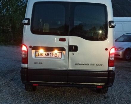 Серый Опель Movano, объемом двигателя 2.5 л и пробегом 396 тыс. км за 6600 $, фото 2 на Automoto.ua
