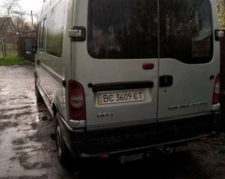 Серый Опель Movano, объемом двигателя 2.5 л и пробегом 346 тыс. км за 8000 $, фото 1 на Automoto.ua