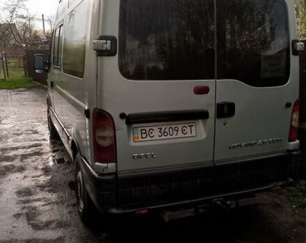 Серый Опель Movano, объемом двигателя 2.5 л и пробегом 369 тыс. км за 7500 $, фото 1 на Automoto.ua