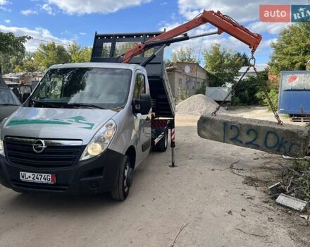 Серый Опель Movano, объемом двигателя 2.3 л и пробегом 177 тыс. км за 28500 $, фото 2 на Automoto.ua