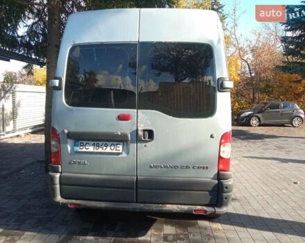 Серый Опель Movano, объемом двигателя 2.5 л и пробегом 480 тыс. км за 7200 $, фото 3 на Automoto.ua