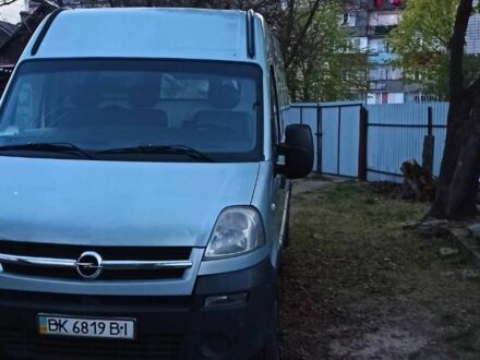 Серый Опель Movano, объемом двигателя 2.5 л и пробегом 396 тыс. км за 7300 $, фото 1 на Automoto.ua